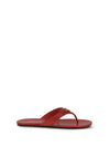 patent leather thong sandals