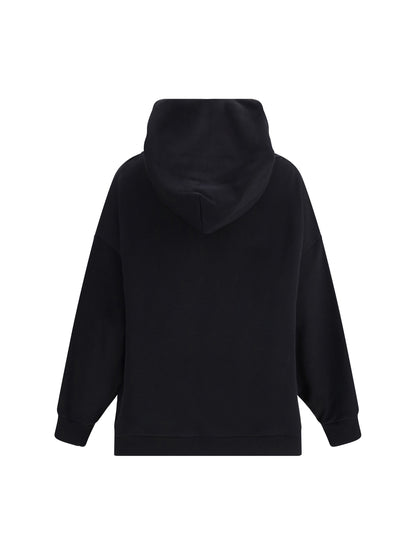 GIVENCHY L gauzy fabric hoodie with givenchy tape