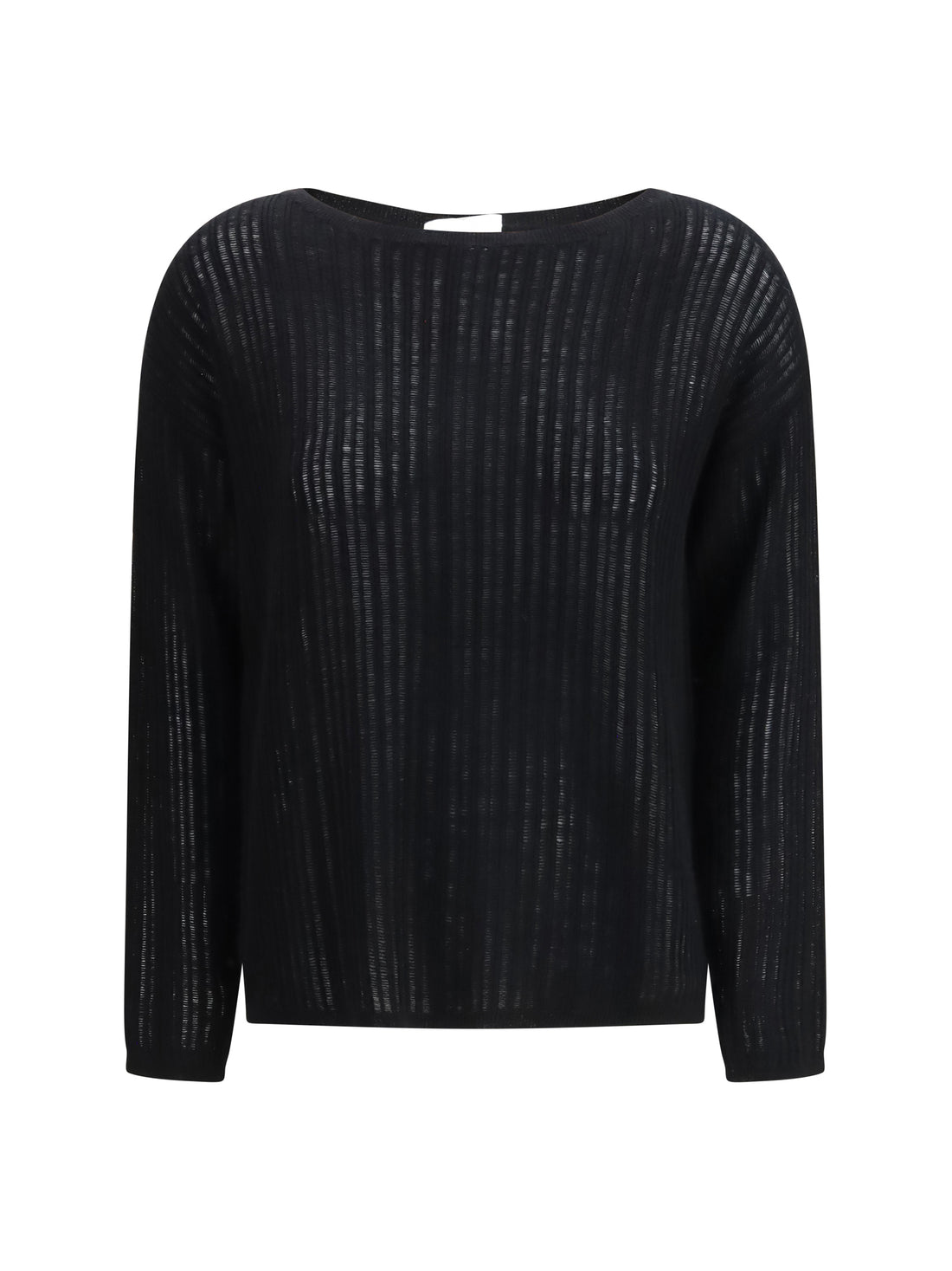 ALLUDE M rib-knit crew-neck sweater 