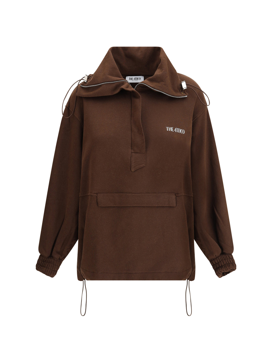 THE ATTICO 36 high-neck sweatshirt