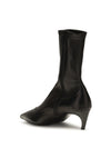 valerie leather ankle boots