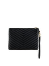 matelassé pouch bag