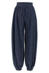 chambray cotton denim pants