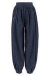 chambray cotton denim pants