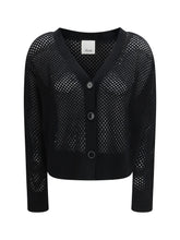 ALLUDE M v-neck buttoned cardigan