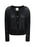 ALLUDE M v-neck buttoned cardigan