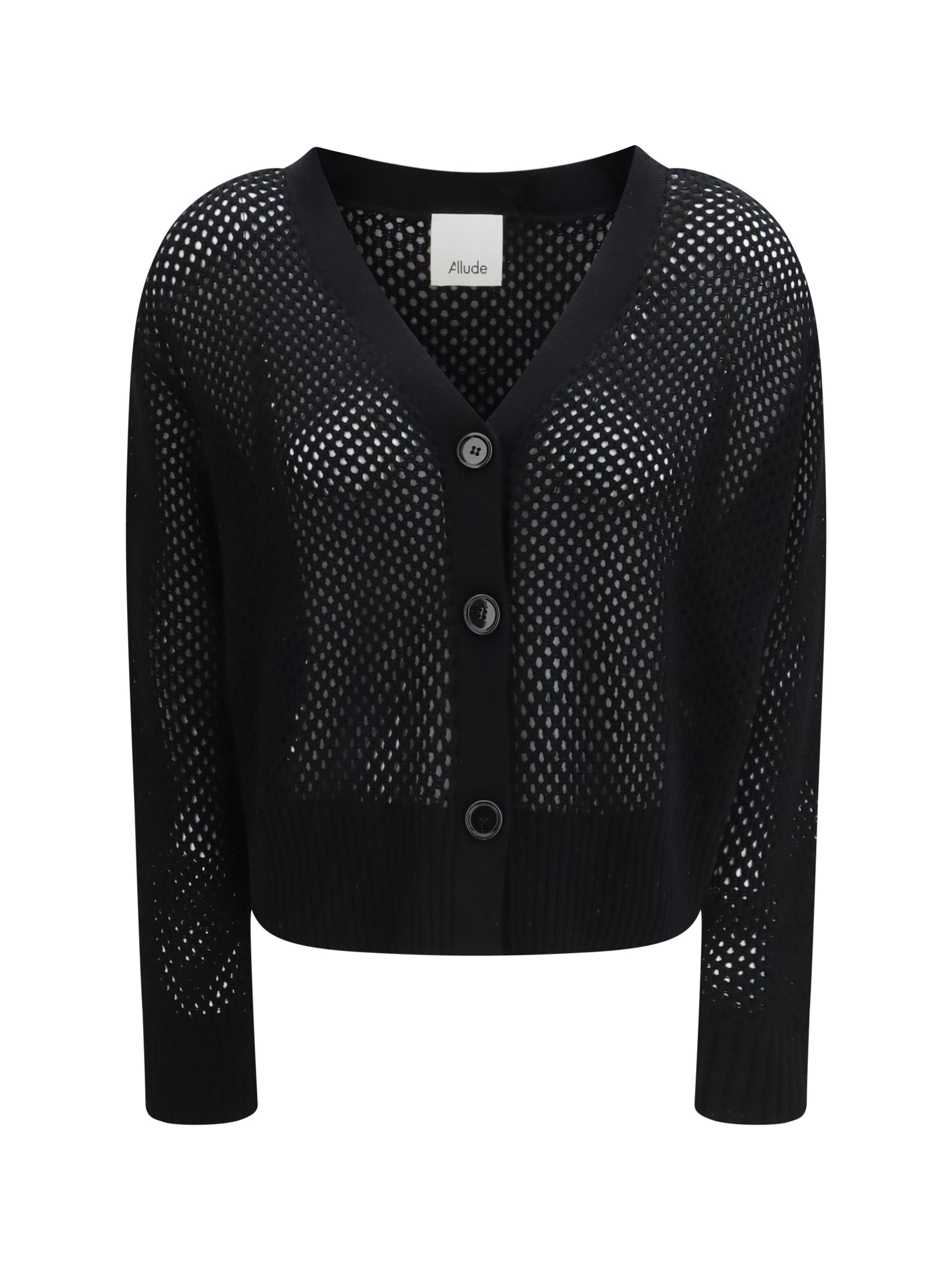 v-neck buttoned cardigan