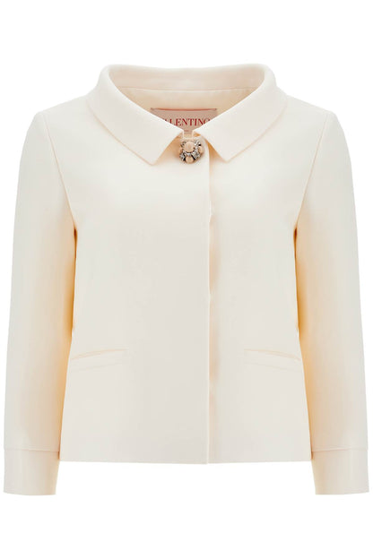 crepe couture jacket for