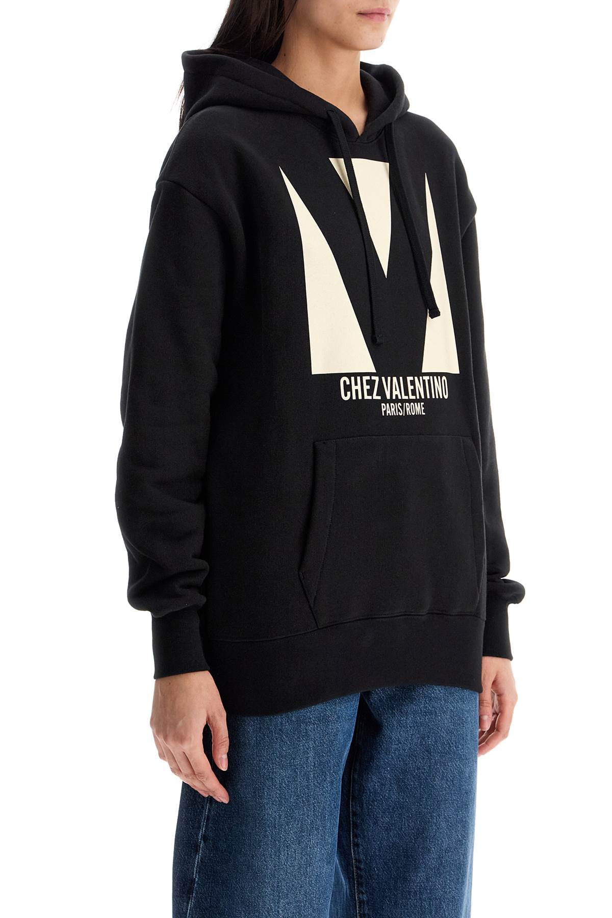 chez valentino oversized hoodie