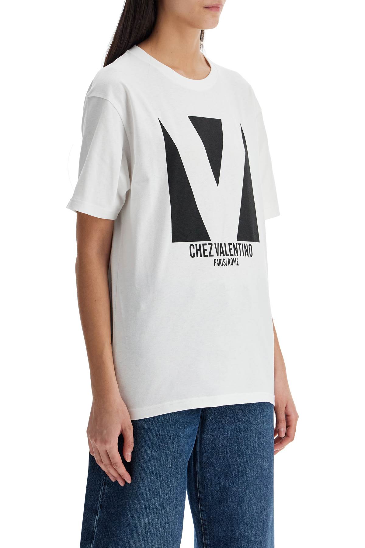 &quot;chez valentino printed t