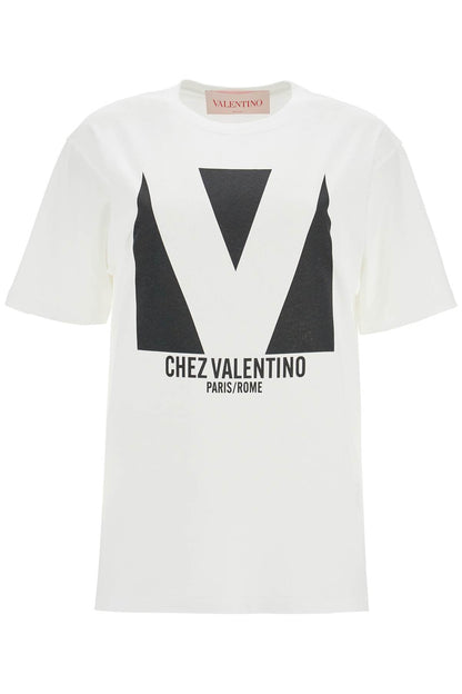 &quot;chez valentino printed t