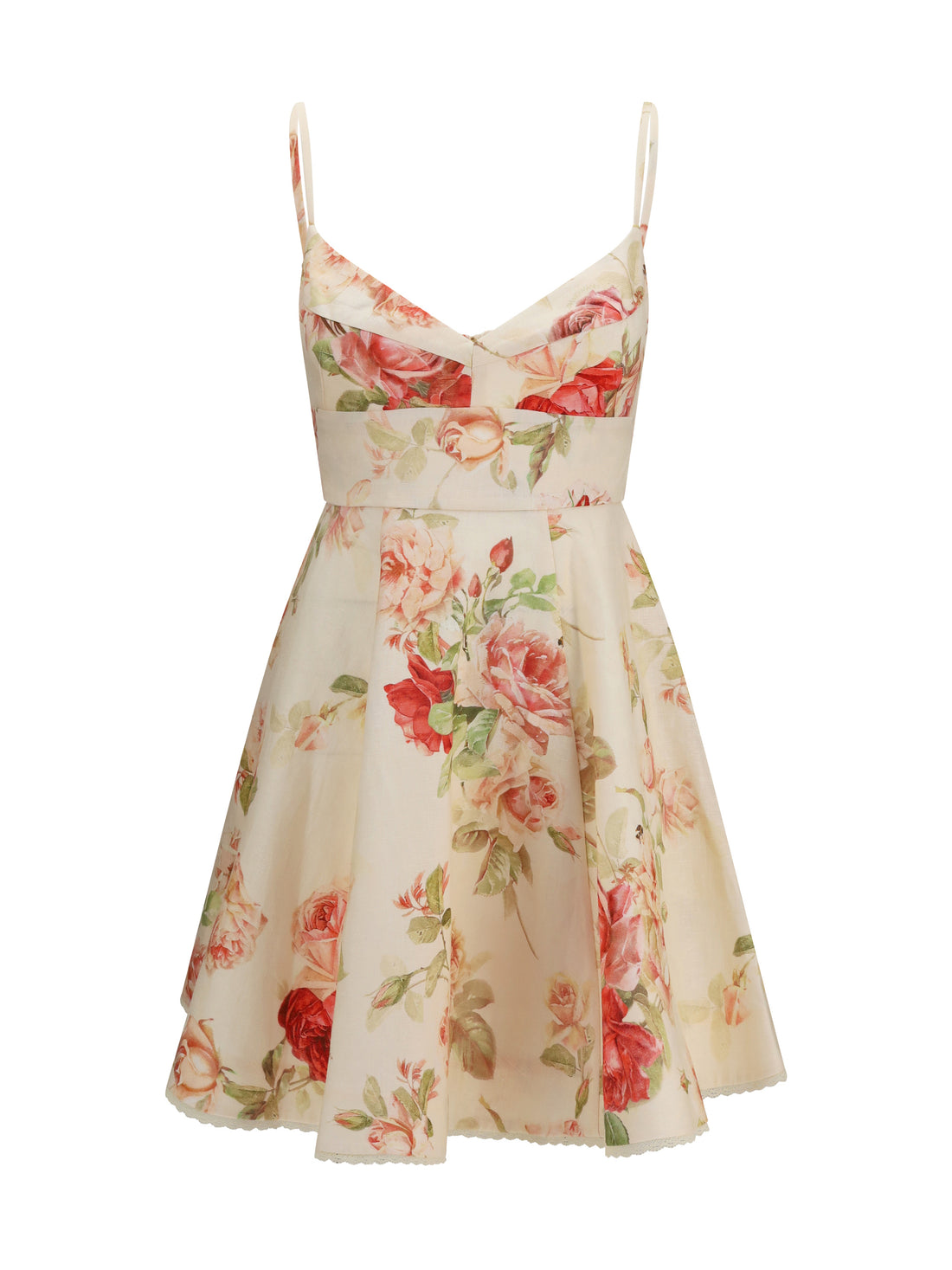 ZIMMERMANN 1 roselight floral picnic dress
