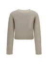 long-sleeve sequin sweater