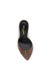 babylone smooth leather mules