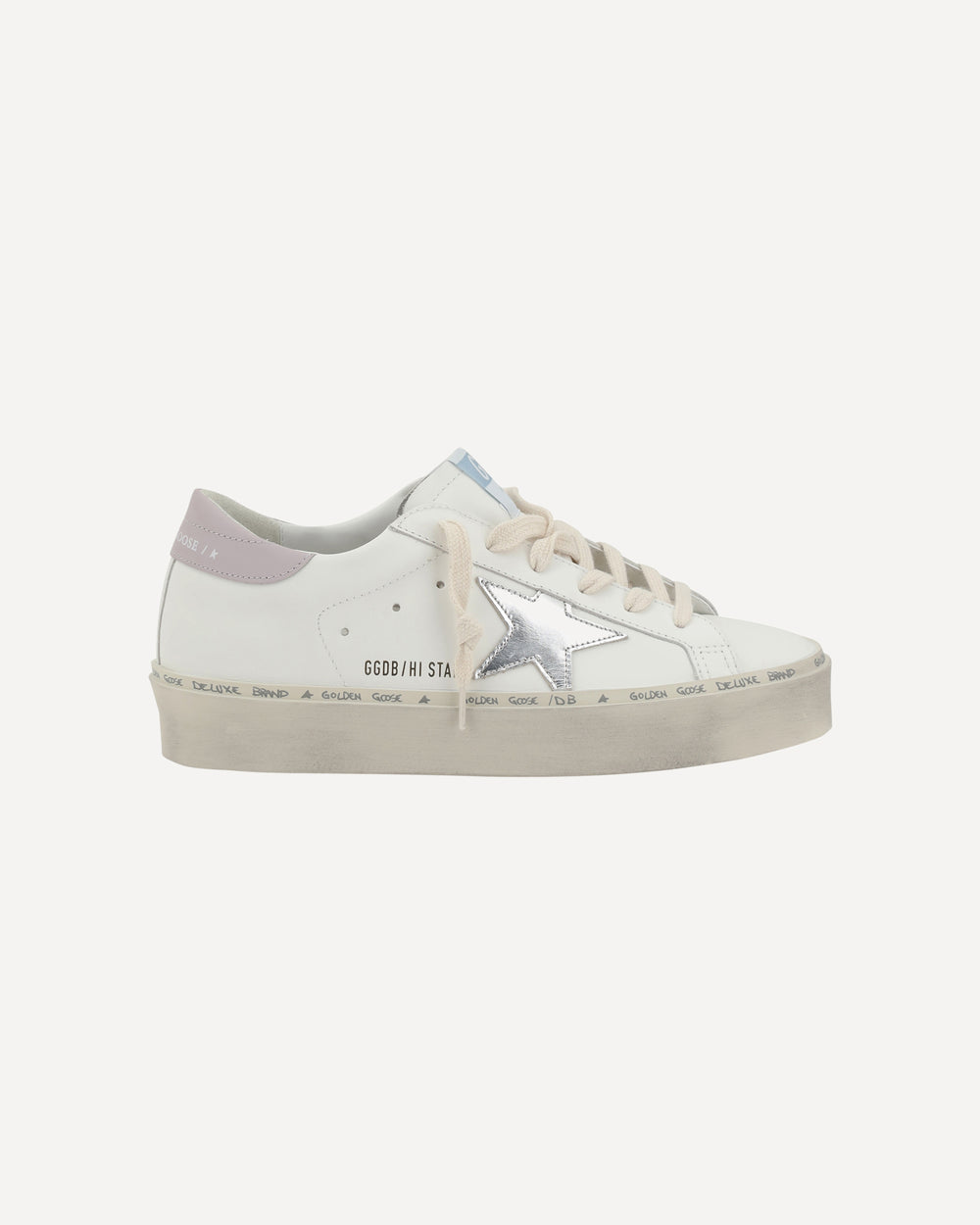 Golden Goose Hi Star Sneakers White
