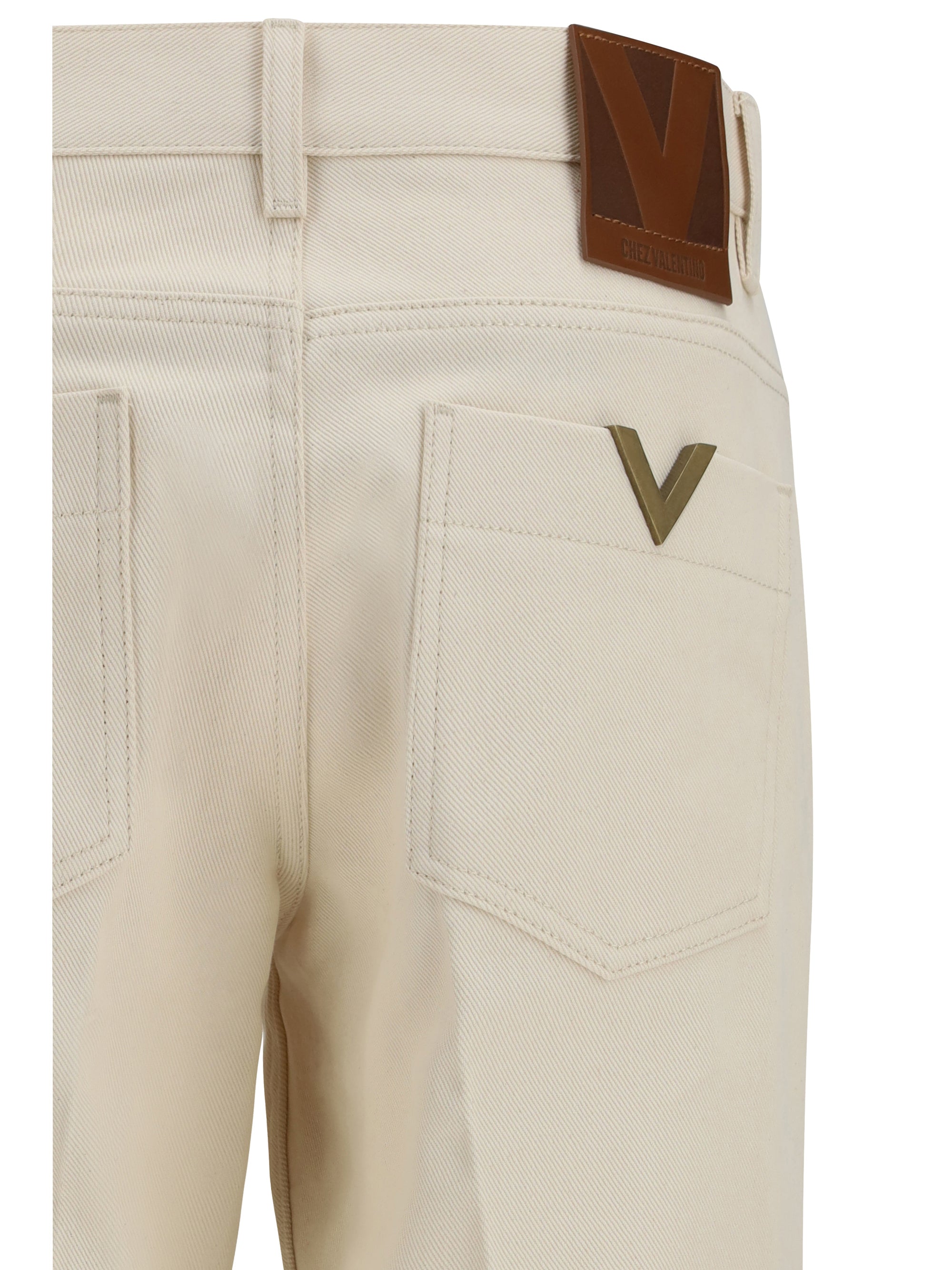 five-pocket flare pants