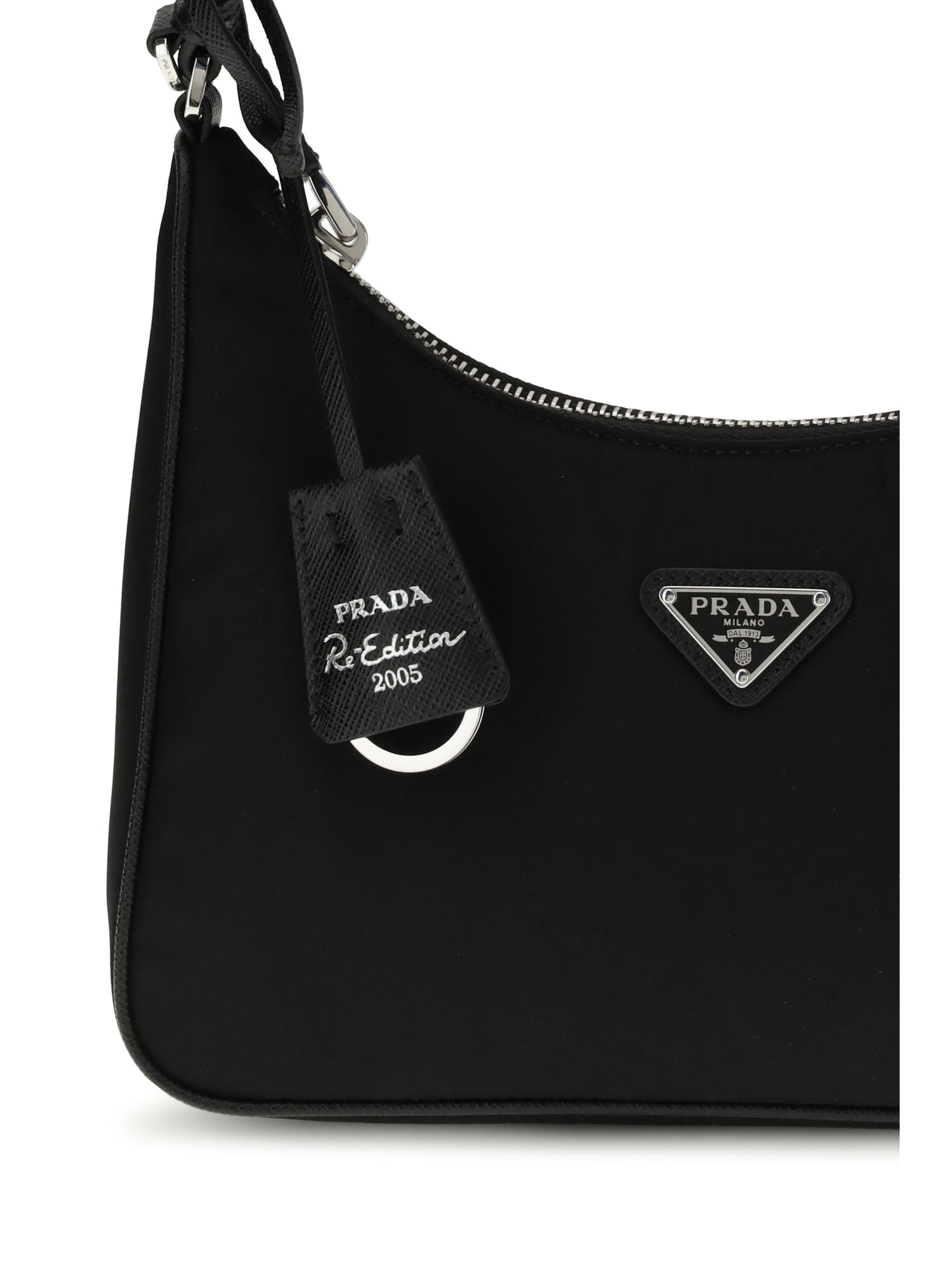 PRADA OS re-edition 2005 re-nylon and saffiano shoulder bag