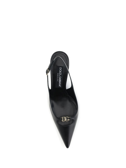 DOLCE &amp; GABBANA 36 lollo slingback pumps
