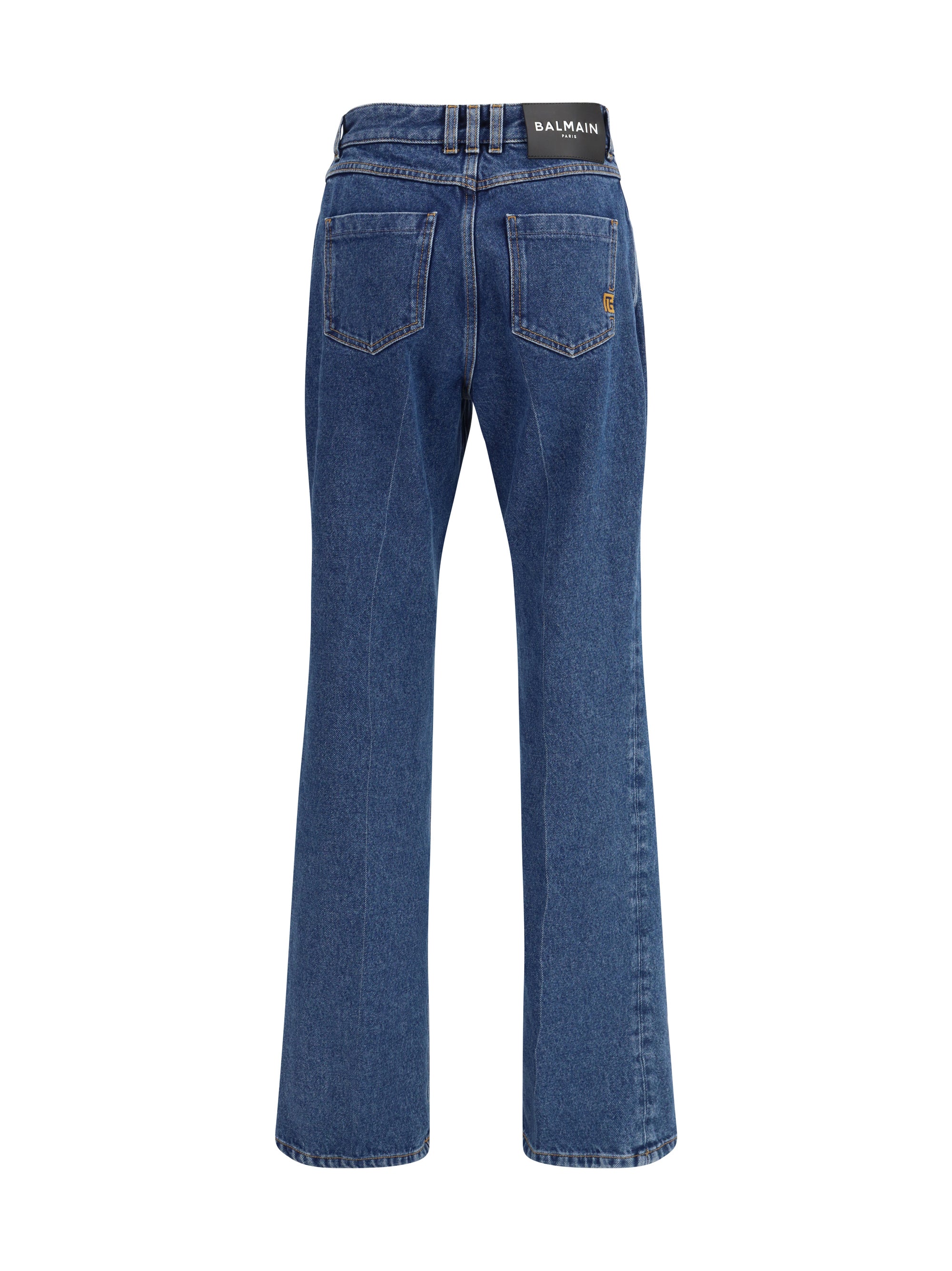 BALMAIN 40 straight-leg jeans 