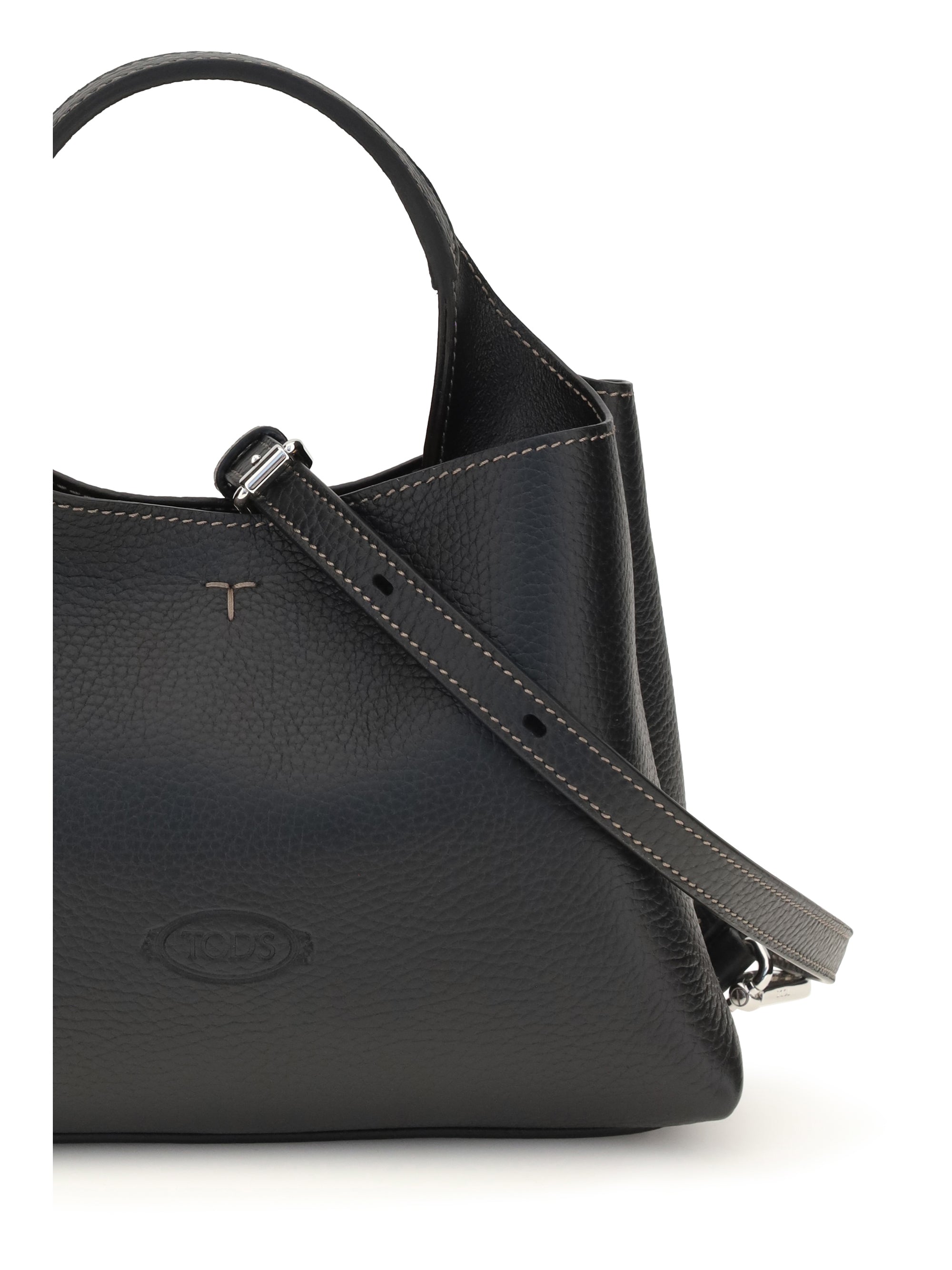 micro leather handbag