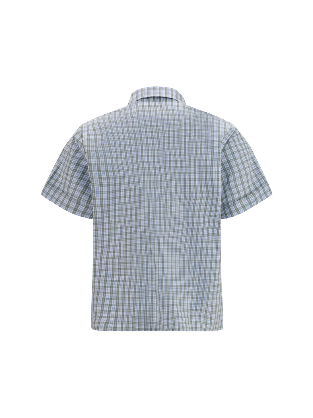MIU MIU 40 cotton check shirt 