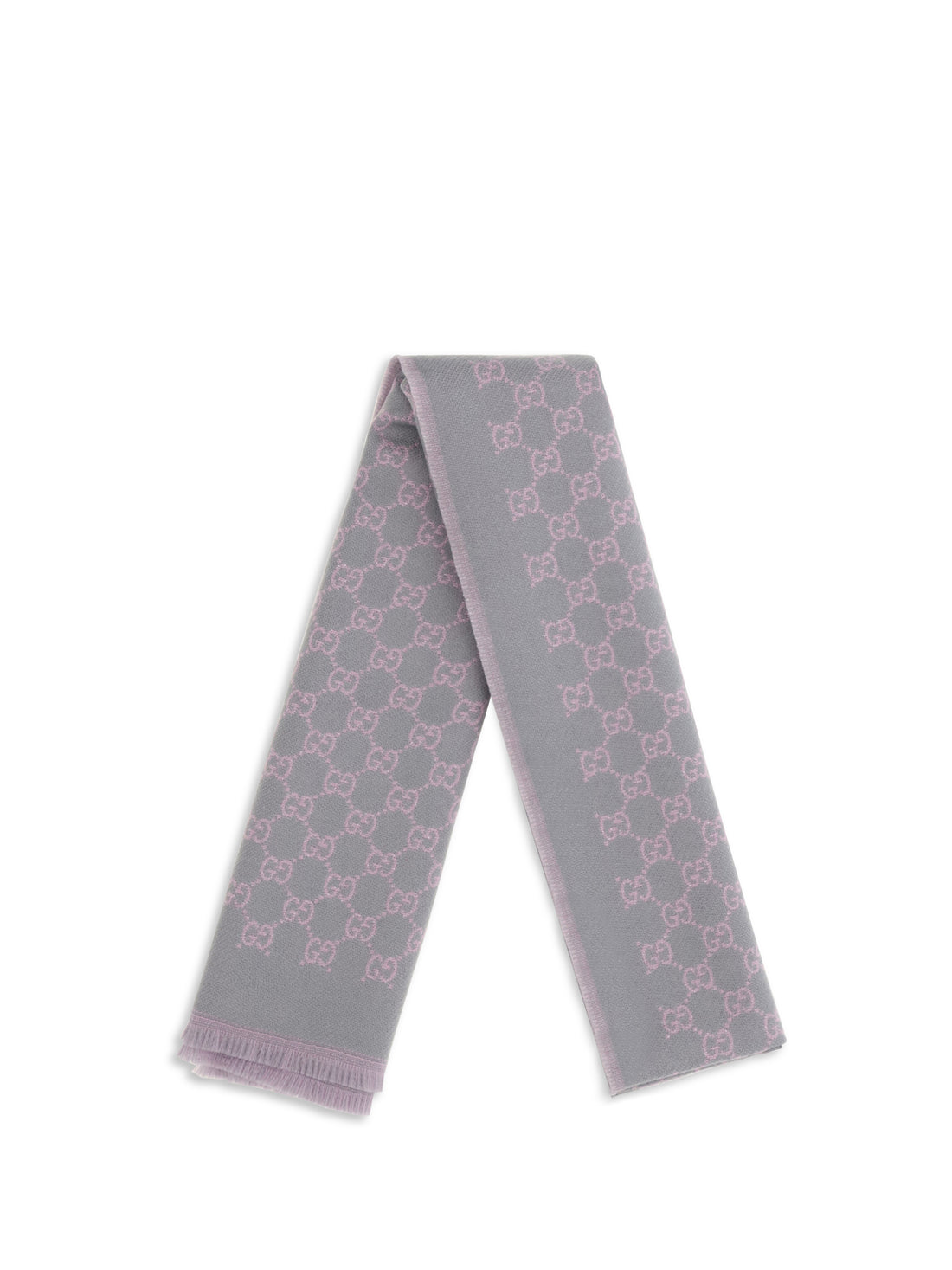 GUCCI OS miss stenny gg monogram wool scarf
