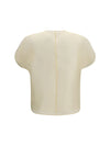 briar silk organza top