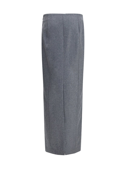 THOM BROWNE 40 high-waist pencil skirt