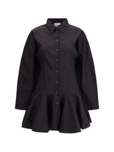 GANNI 36 short chemisier dress