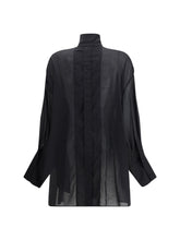 THE LATEST S semi-transparent shirt 