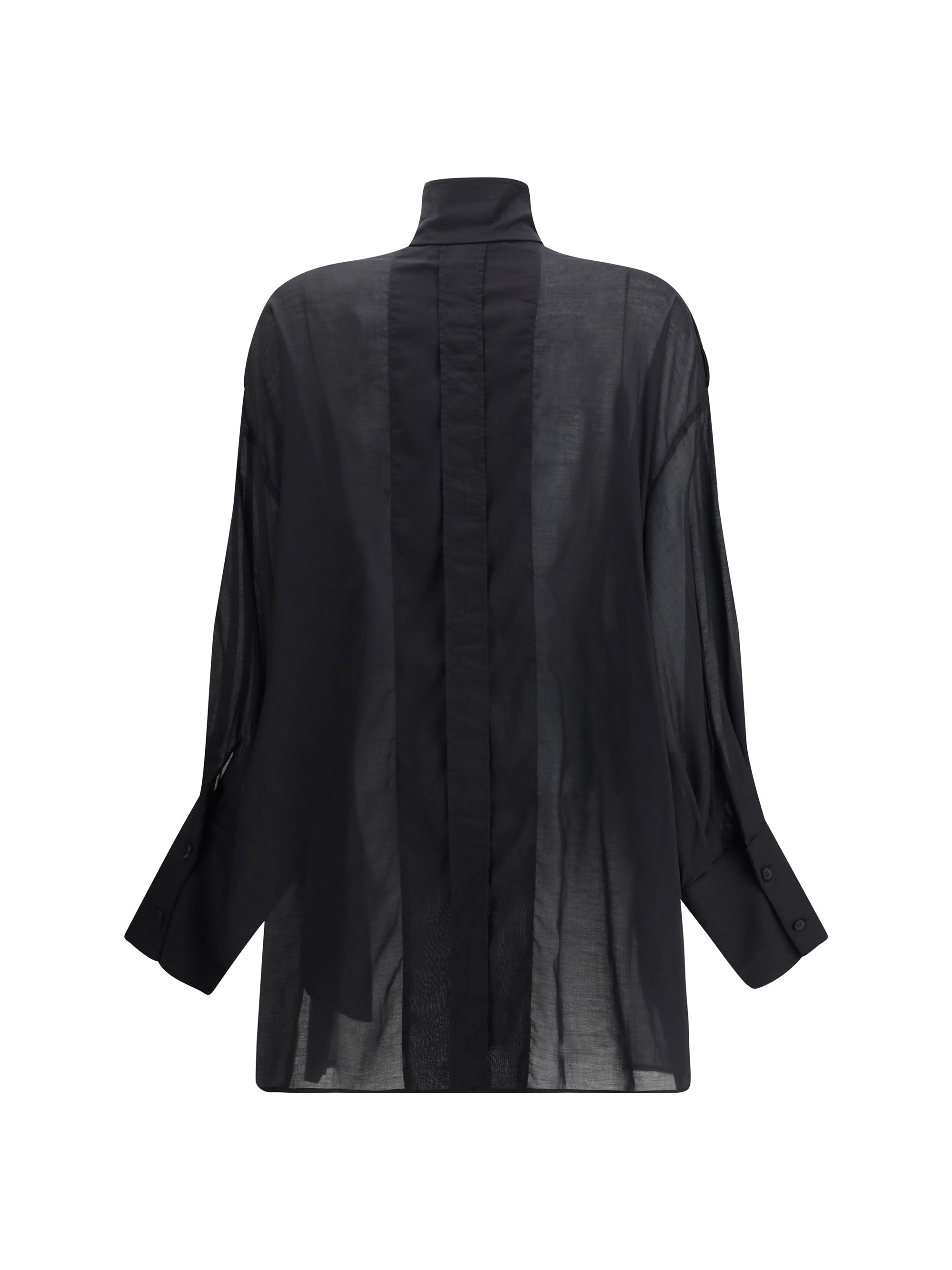 THE LATEST S semi-transparent shirt 