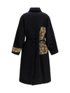 alpaca and wool coat with embroidery