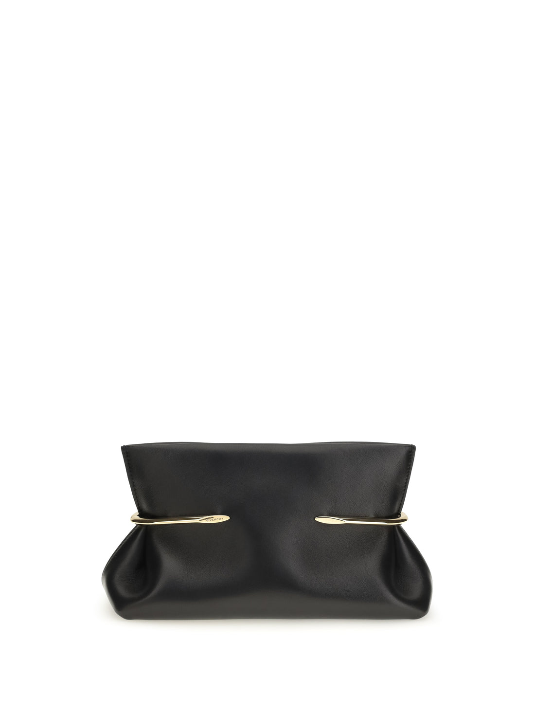 GIVENCHY OS pinch soft clutch in nappa leather