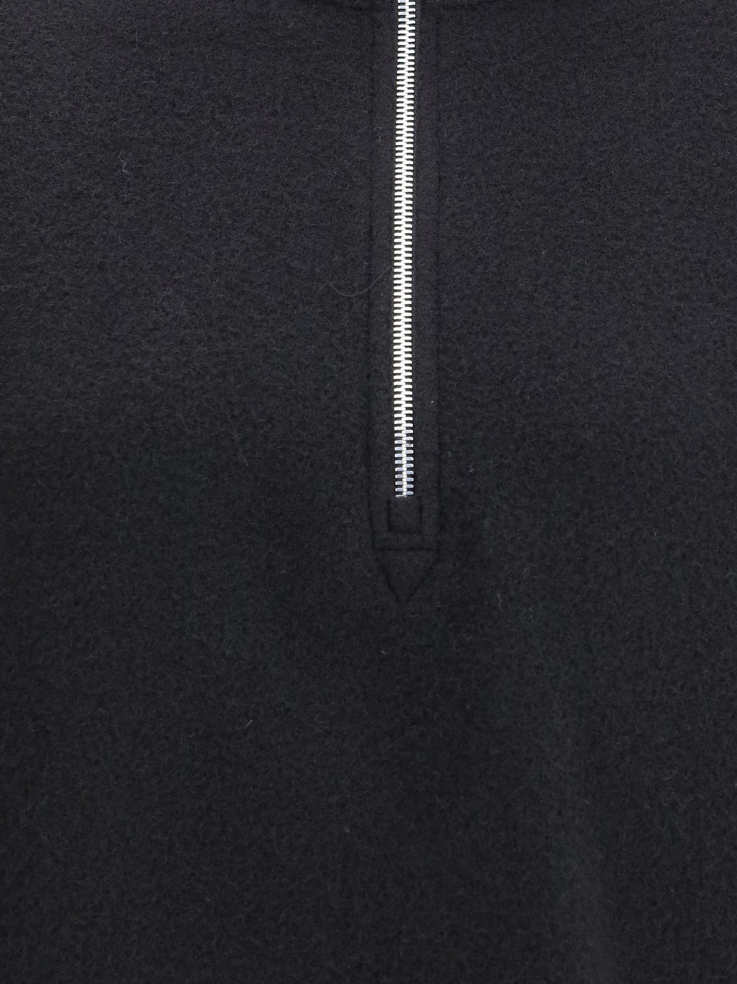 RIER M suede wool pile athletic jacket