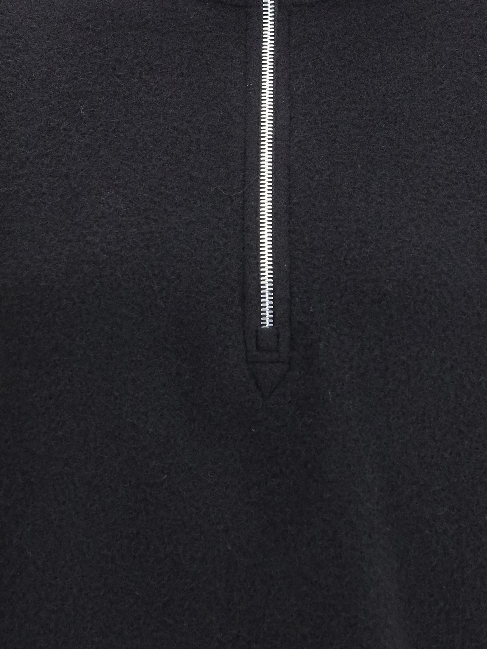 RIER M suede wool pile athletic jacket