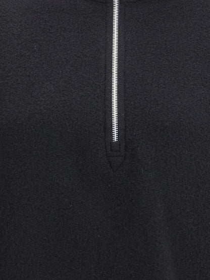 RIER M suede wool pile athletic jacket