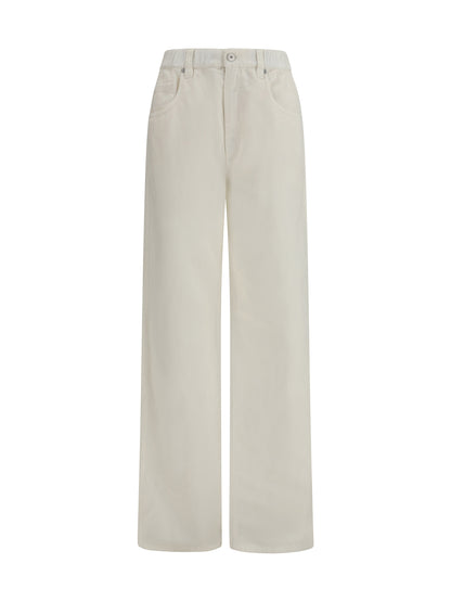 BRUNELLO CUCINELLI 42 wide-leg jeans