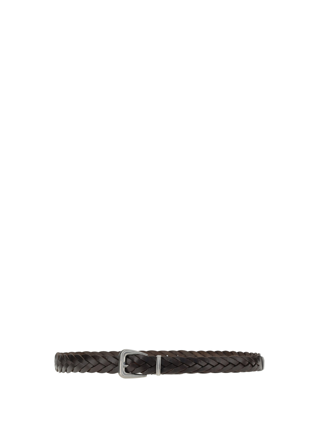 BRUNELLO CUCINELLI L woven leather belt