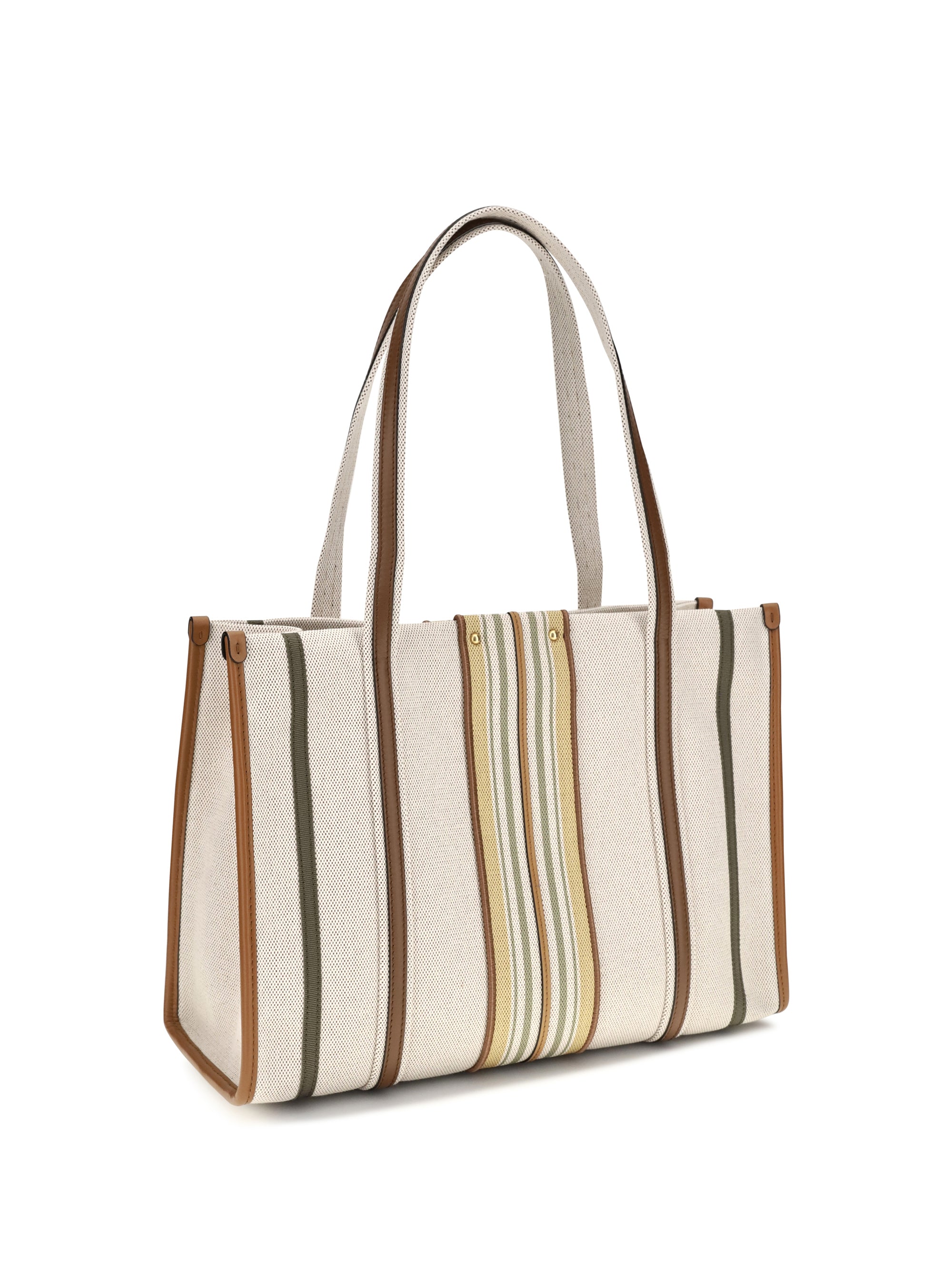 woody loop canvas tote bag