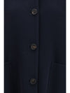 giugno short virgin wool coat