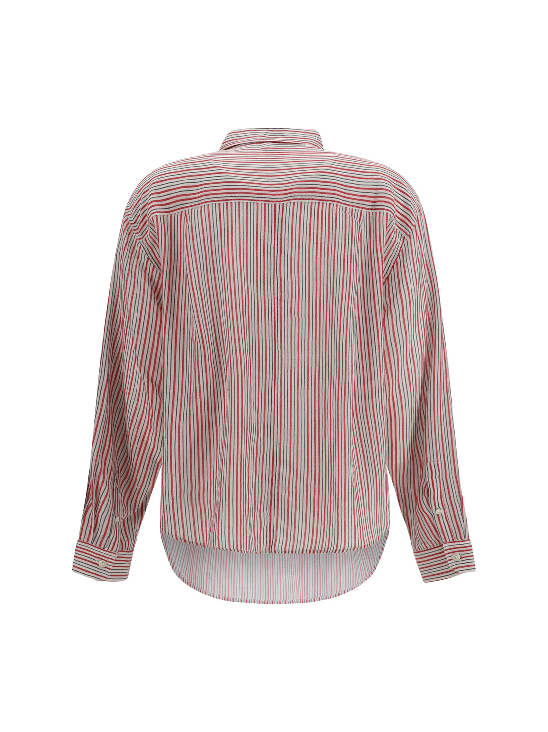 MARANT ETOILE 38 striped cotton shirt