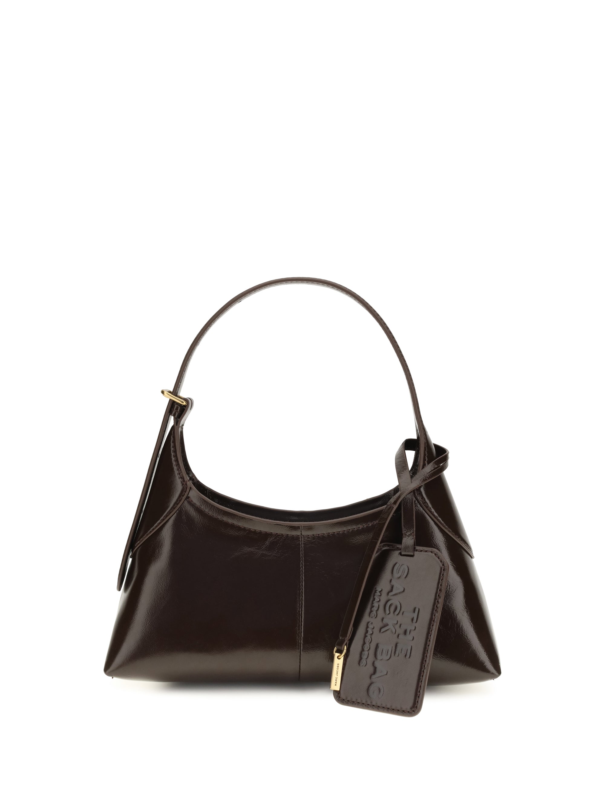 small belted sack shoulder bag