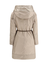 MAX MARA THE CUBE 42 puffer coat in water-repellent satin