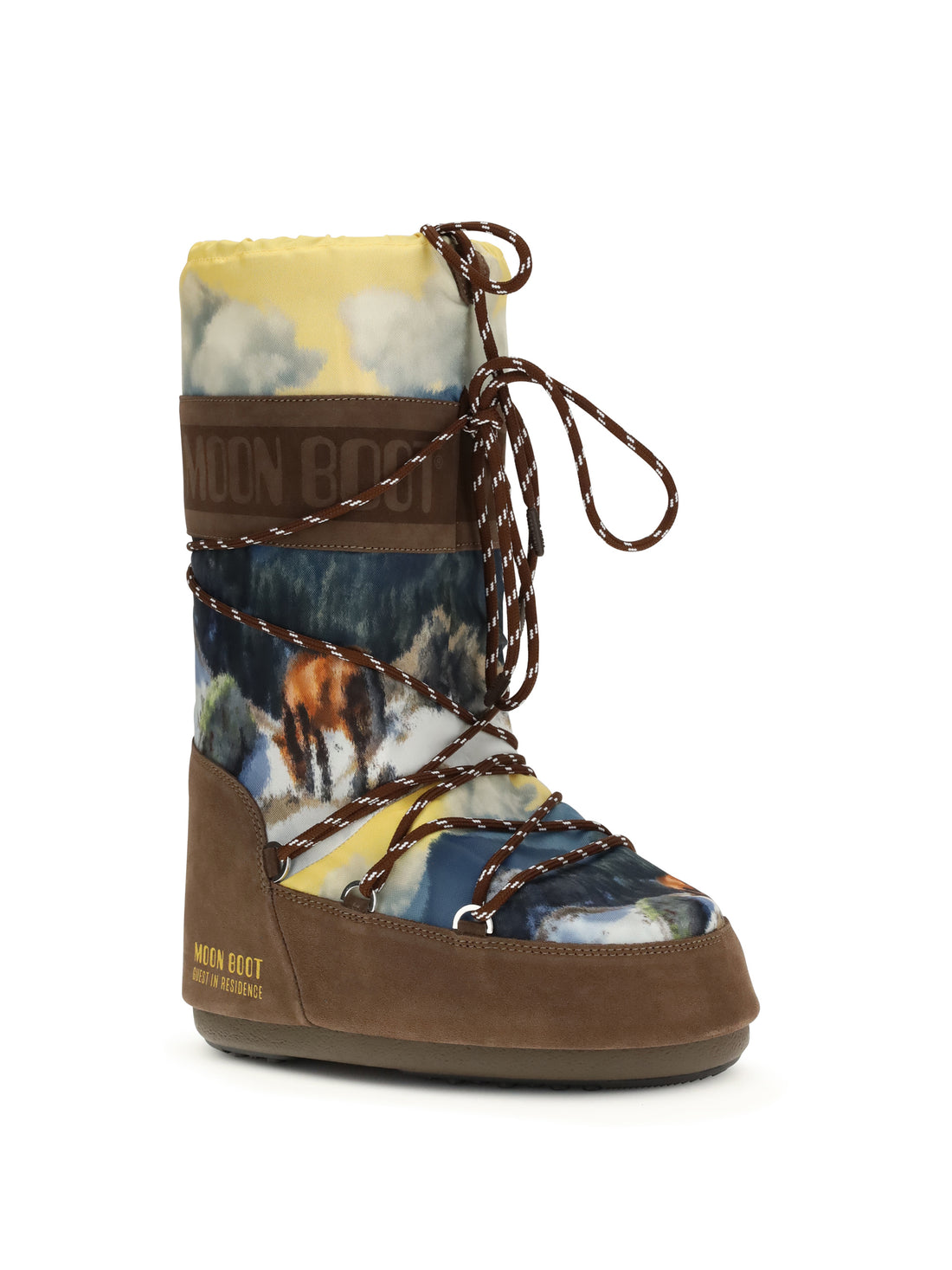 MOON BOOT 39-41 moon boot x guest in residence print boots