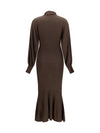 losange knit dress