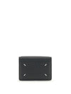 wallet with white stitch