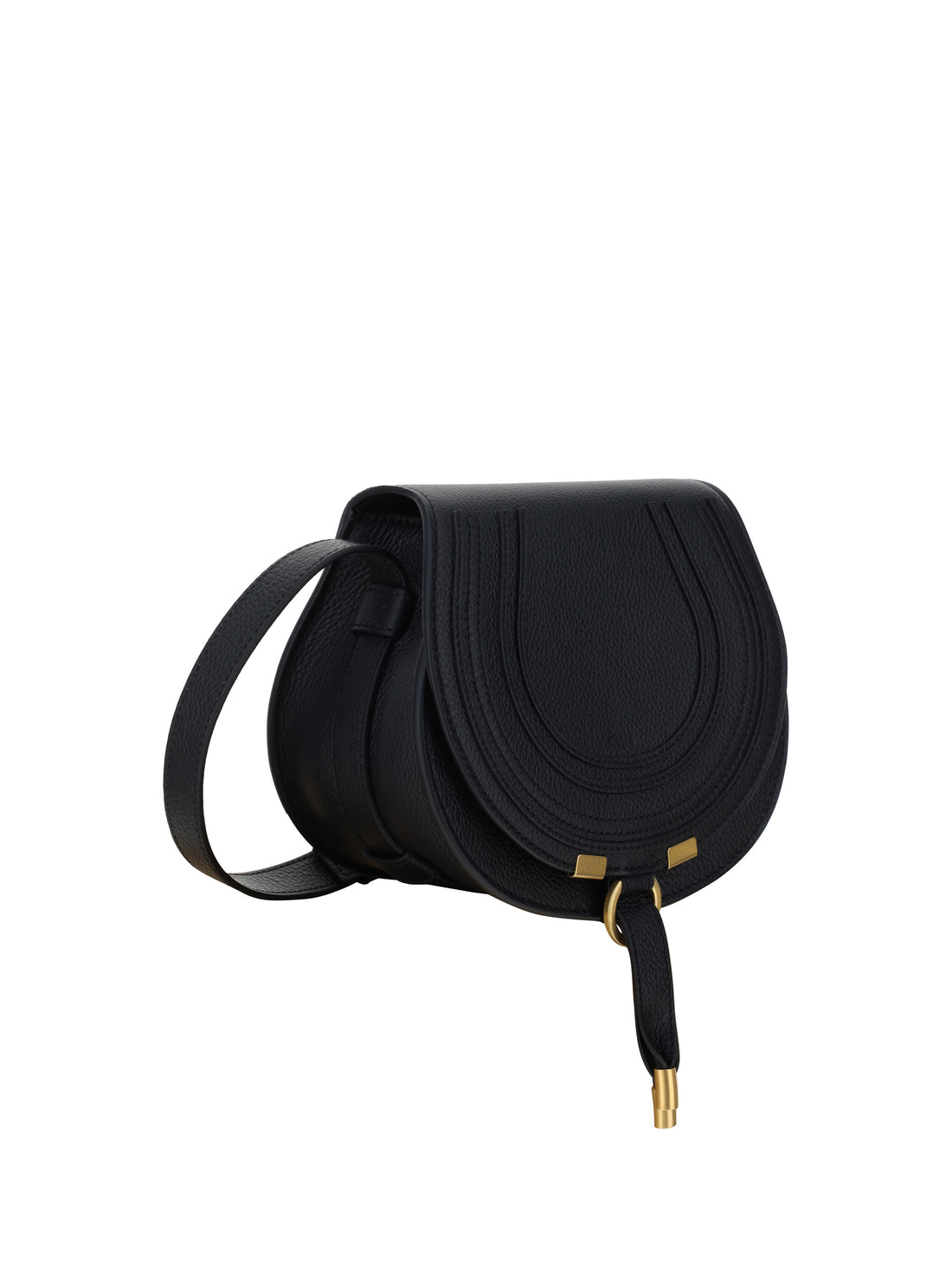 CHLOÉ OS small marcie leather shoulder bag