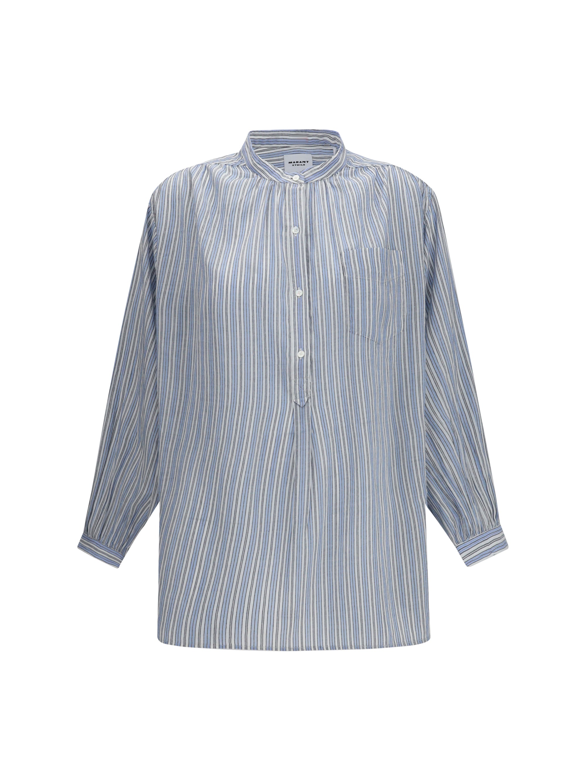 sapha striped cotton voile shirt