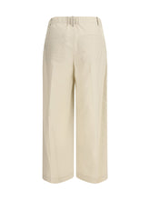 BRUNELLO CUCINELLI 38 cotton-blend trousers