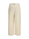 cotton-blend pants